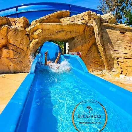 L'alize Mobil 6 Personnes 4 Etoiles Piscine Clim A 3 Kms Barcares * 乐巴凯尔斯
