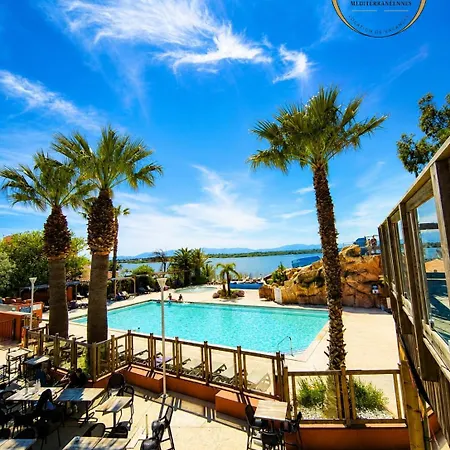 L'alize Mobil 6 Personnes 4 Etoiles Piscine Clim A 3 Kms Barcares 营地 *